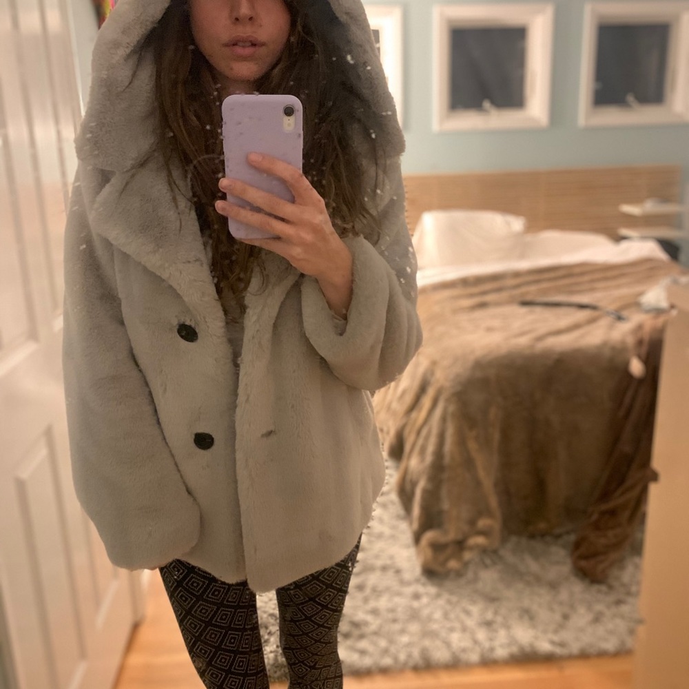 Gray super soft bcbg jacket